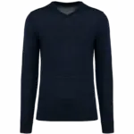 Custom Men's 100% Merino Wool V-Neck Sweater PK910 S-4XL — product photo 7
