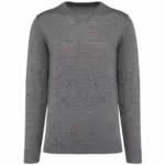 Custom Men's 100% Merino Wool V-Neck Sweater PK910 S-4XL — product photo 8
