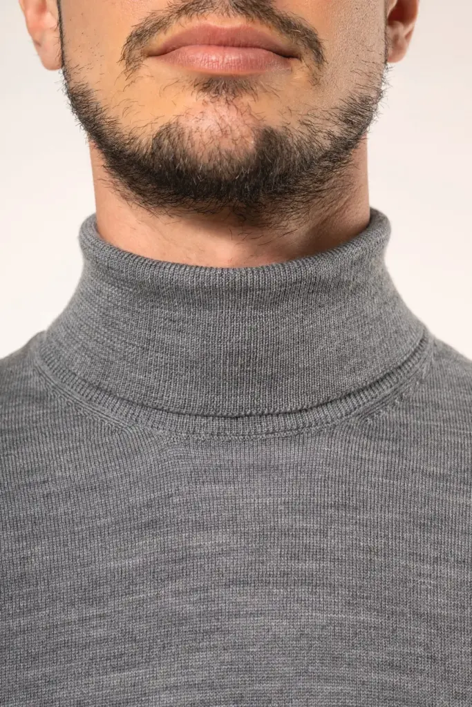 Merinotrui rolkraag heren — productfoto 4