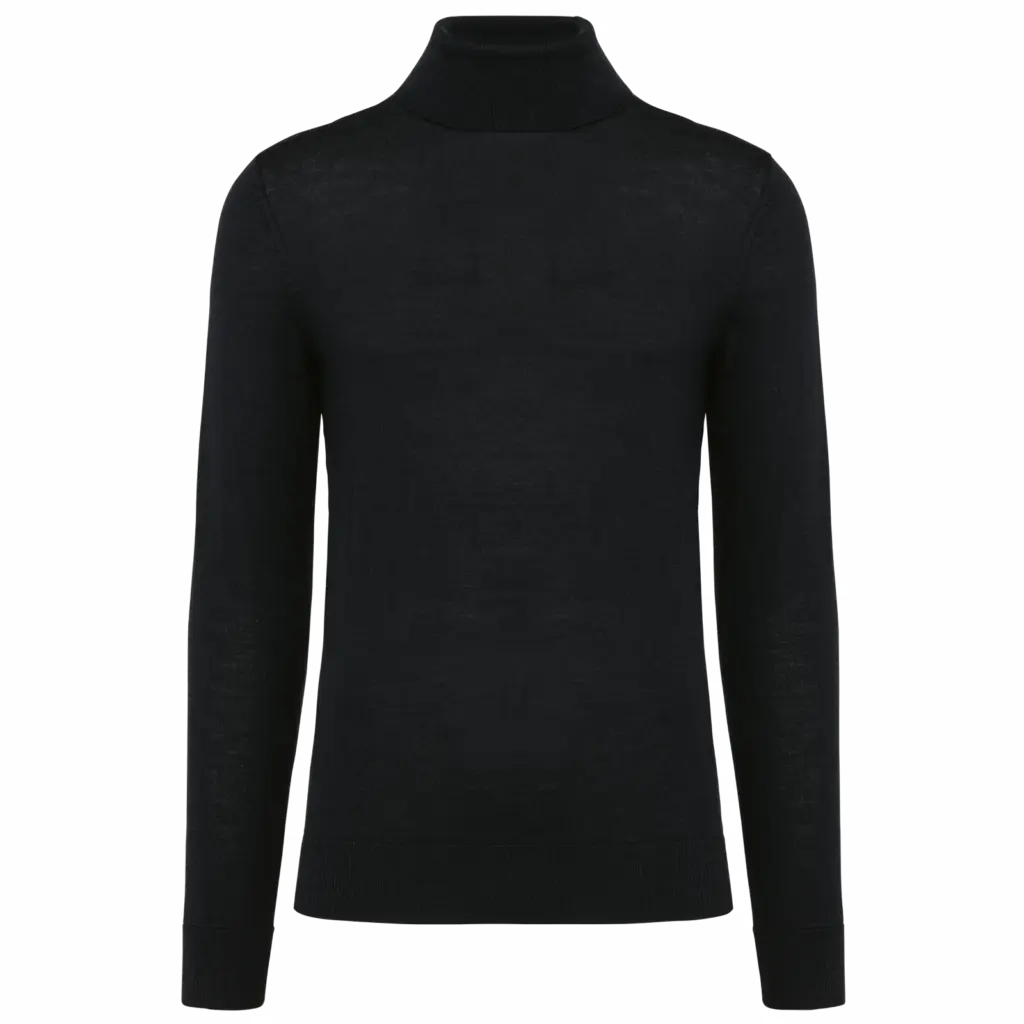 Custom Men's Merino Roll Neck PK912 14-Gauge Wool S-4XL — product photo 6