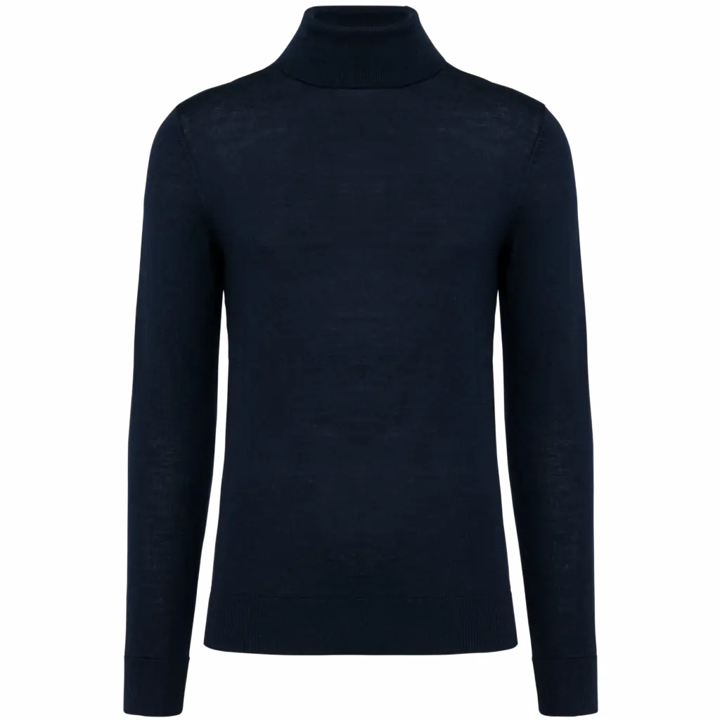 Custom Men's Merino Roll Neck PK912 14-Gauge Wool S-4XL — product photo 7