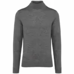 Custom Men's Merino Roll Neck PK912 14-Gauge Wool S-4XL — product photo 8