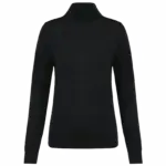Merinotrui rolkraag dames, black — productfoto 6