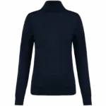 Merinotrui rolkraag dames, deep navy — productfoto 7