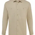 Uniseks horeca-overhemd, stay khaki — productfoto 5