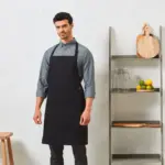 Fairtrade schort met zak — productfoto 3