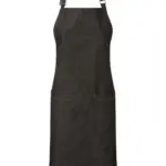 Schort in biologisch fairtradedenim, black denim — productfoto 3