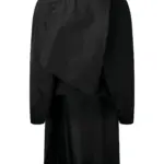 Waterproof kapmantel met lange mouwen, black — productfoto 2