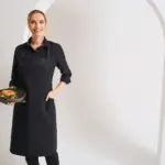 Gerecycled en biologisch schort met bovenstuk — productfoto 2