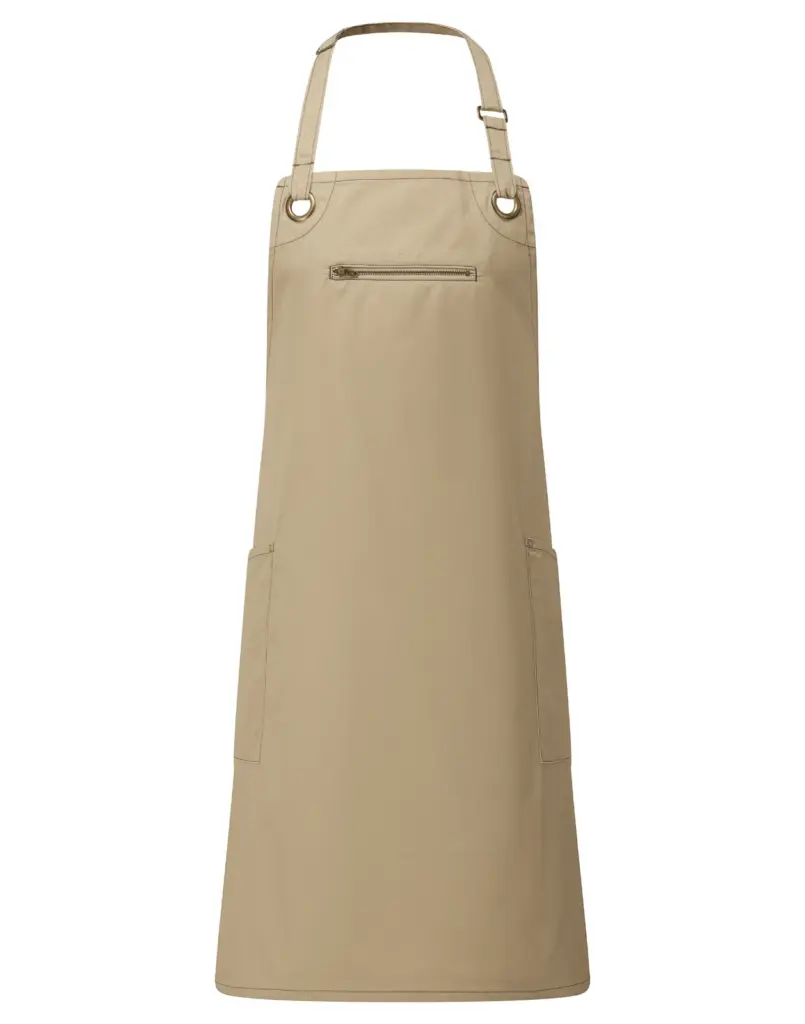Ecologische contrasterende schort  Barley, khaki / brown — productfoto 6