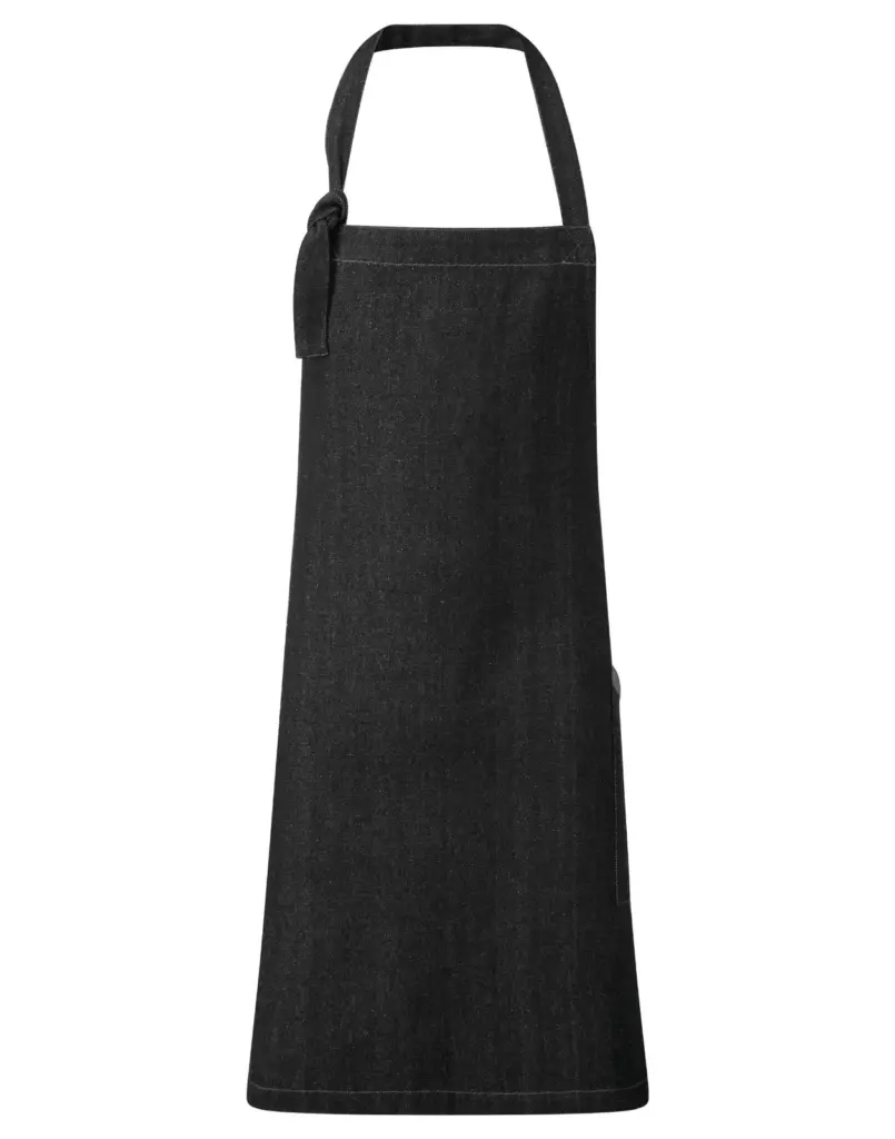 PS_PR122_BLACKDENIM - Hidalgo-werbeartikel Ecologische schort Regenerate, black denim — productfoto 5