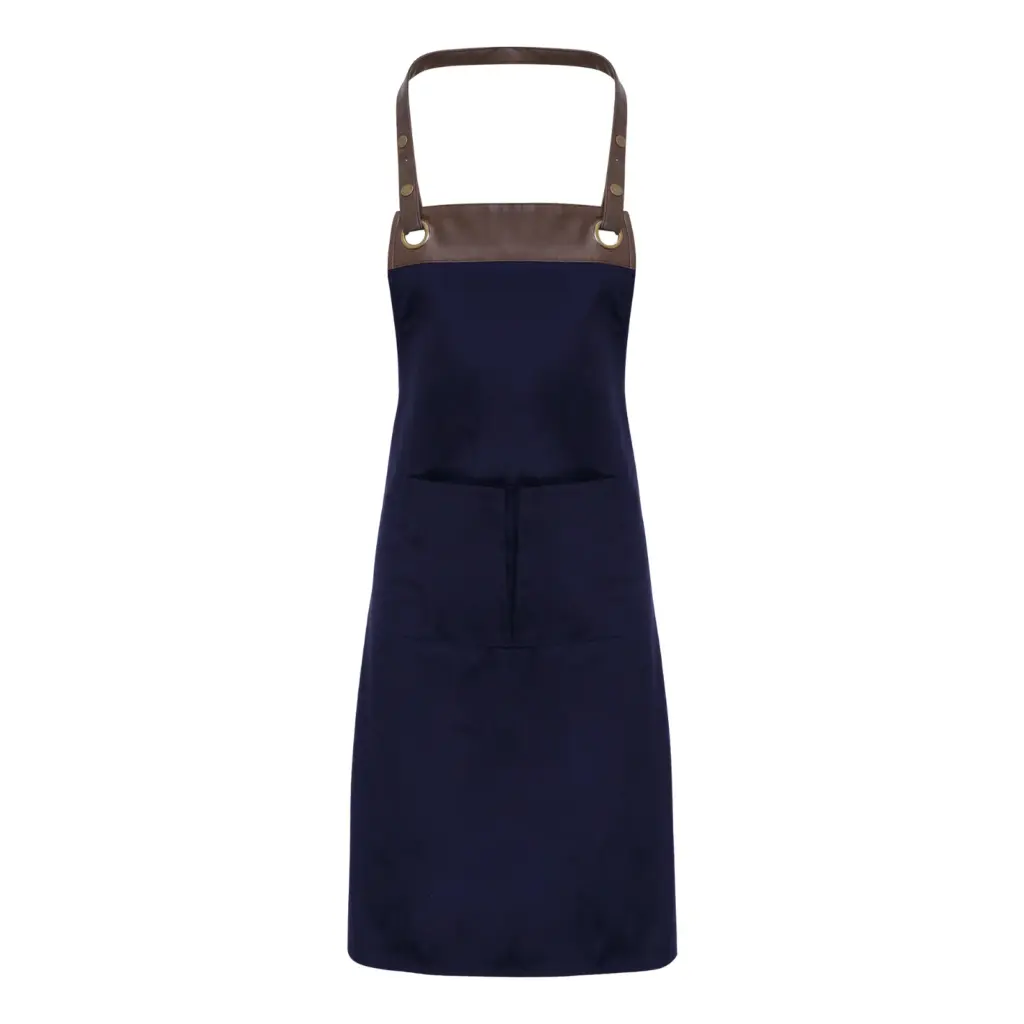 Espresso slabbenschort, navy / brown — productfoto 7