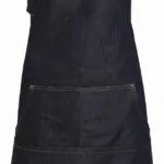 Halterschort met bovenstuk "Denim", indigo denim — productfoto 5