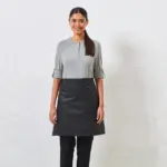 Division - Waxed look denim waist apron — productfoto 3