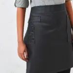 Division - Waxed look denim waist apron — productfoto 4