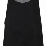 PS_PR136_BLACKDENIM - Hidalgo-werbeartikel Division - Waxed look denim bib apron with faux leather, black denim — productfoto 6