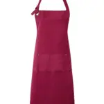 Halterschort met bovenstuk “Calibre”, burgundy — productfoto 5