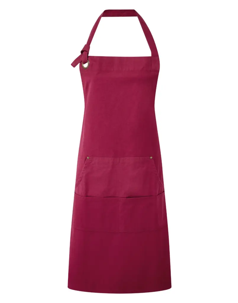 Halterschort met bovenstuk “Calibre”, burgundy — productfoto 5