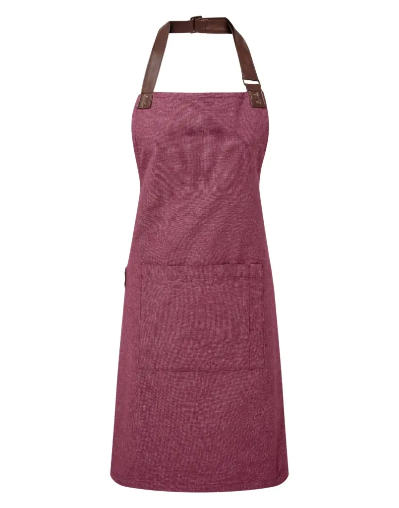 Schort met bovenstuk “Annex”, burgundy — productfoto 6