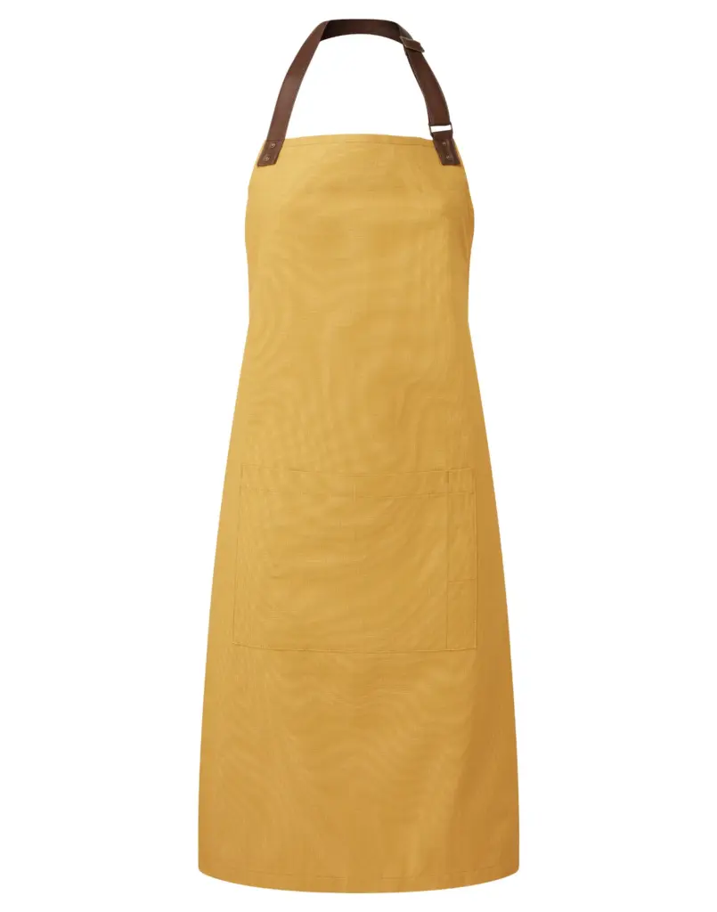 Schort met bovenstuk “Annex”, mustard — productfoto 8