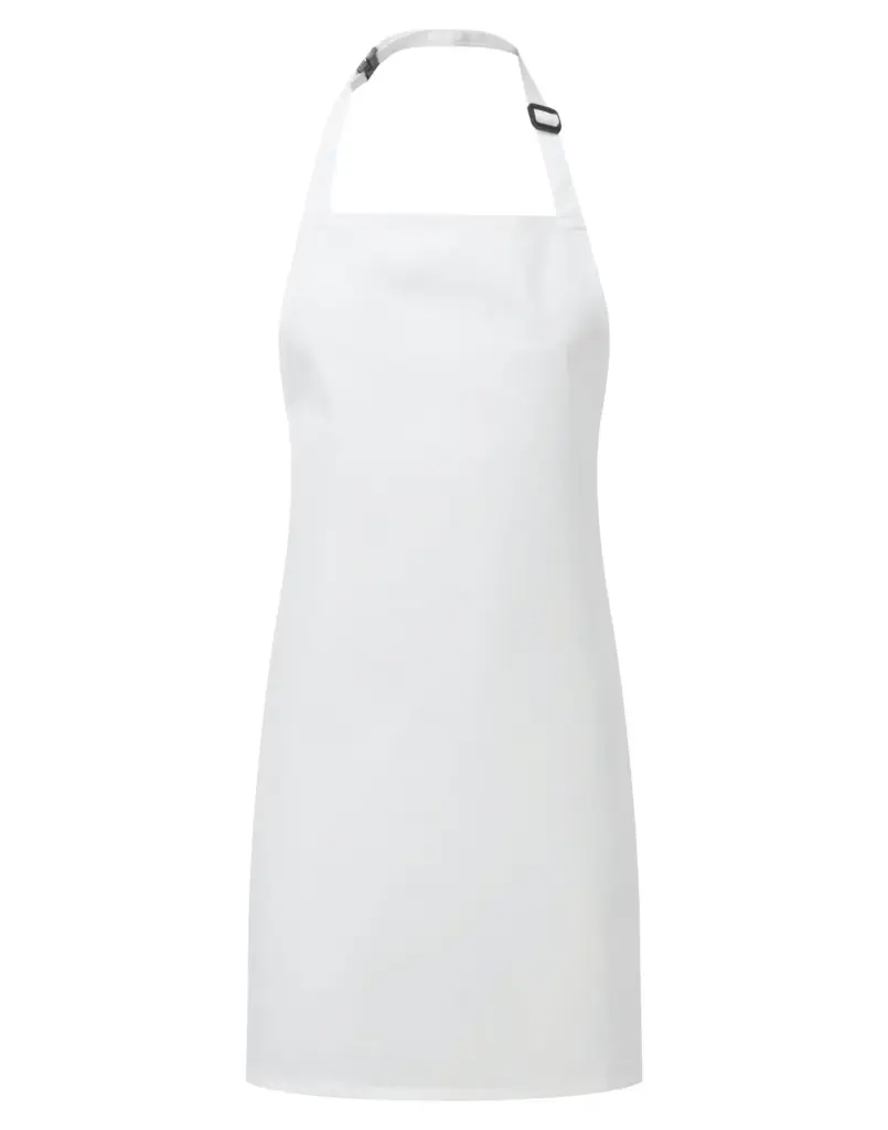 Waterdicht schort met bovenstuk “Essential”, white — productfoto 7