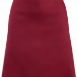 Halflang heupschort "Colours", burgundy — productfoto 5
