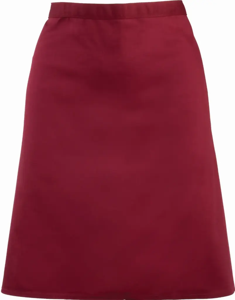 Halflang heupschort "Colours", burgundy — productfoto 5