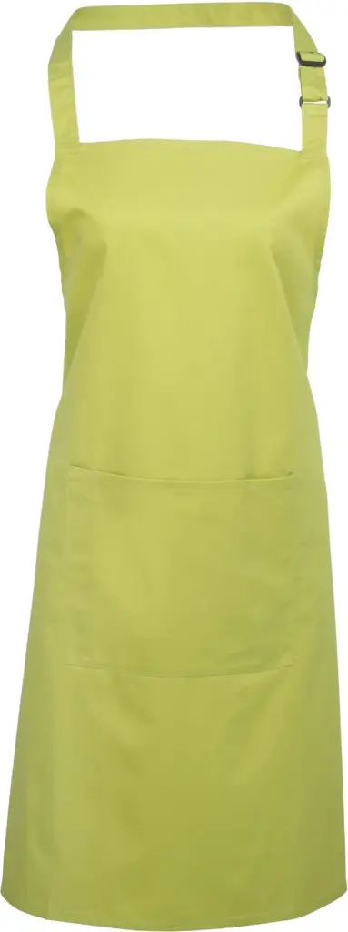 PS_PR154_LIME - Hidalgo-werbeartikel Halterschort met zak "Colours", lime — productfoto 7