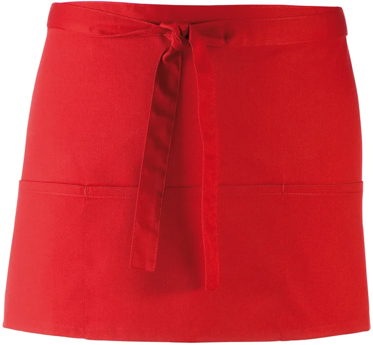 PS_PR155_RED - Hidalgo-werbeartikel Heupschort met 3 zakken "colours" — productfoto 13