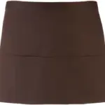 Heupschort met 3 zakken "colours", brown — productfoto 5