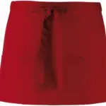 PS_PR155_BURGUNDY - Hidalgo-werbeartikel Heupschort met 3 zakken "colours", burgundy — productfoto 6