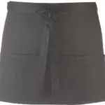 PS_PR155_DARKGREY - Hidalgo-werbeartikel Heupschort met 3 zakken "colours", dark grey — productfoto 7