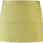PS_PR155_LIME - Hidalgo-werbeartikel Heupschort met 3 zakken "colours", lime — productfoto 9