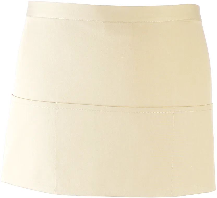 PS_PR155_NATURAL - Hidalgo-werbeartikel Heupschort met 3 zakken "colours", natural — productfoto 10