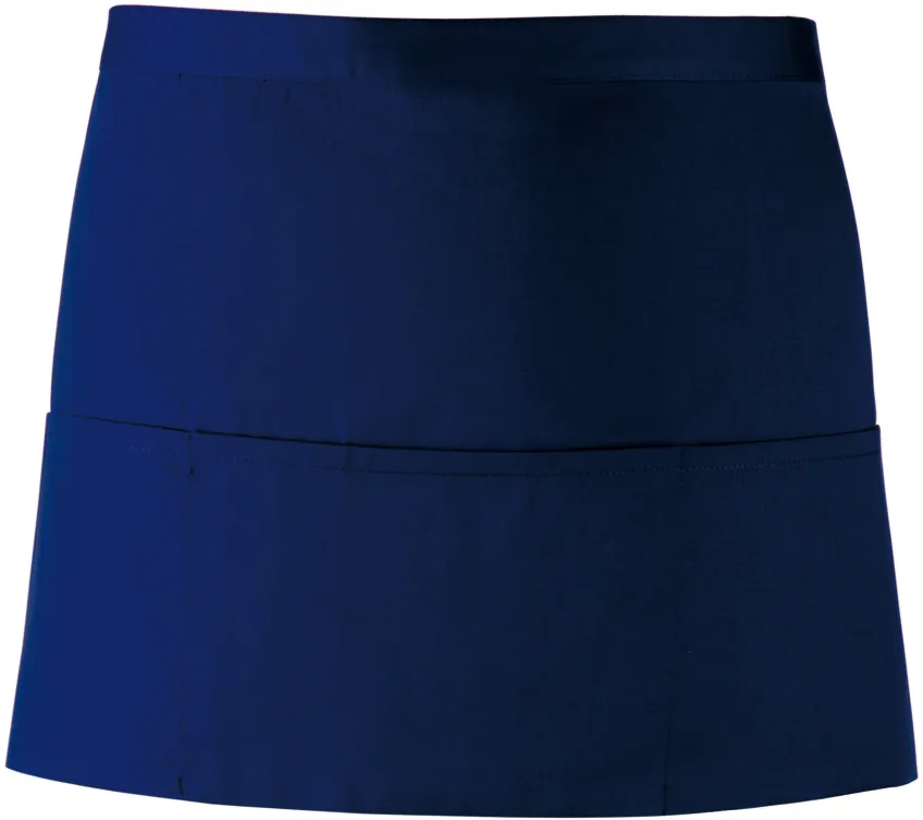 PS_PR155_NAVY - Hidalgo-werbeartikel Heupschort met 3 zakken "colours", navy — productfoto 11