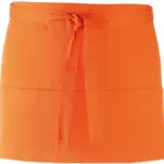 PS_PR155_ORANGE - Hidalgo-werbeartikel Heupschort met 3 zakken "colours", orange — productfoto 12