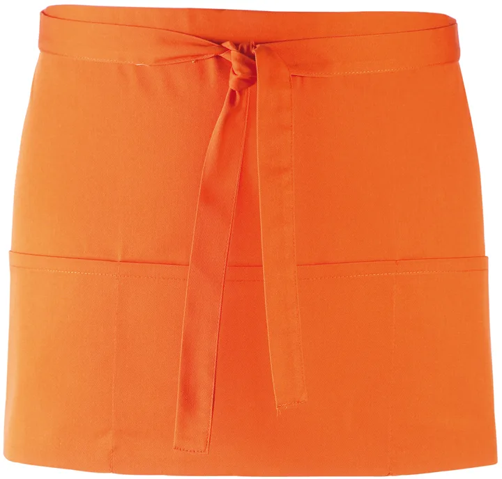 PS_PR155_ORANGE - Hidalgo-werbeartikel Heupschort met 3 zakken "colours", orange — productfoto 12