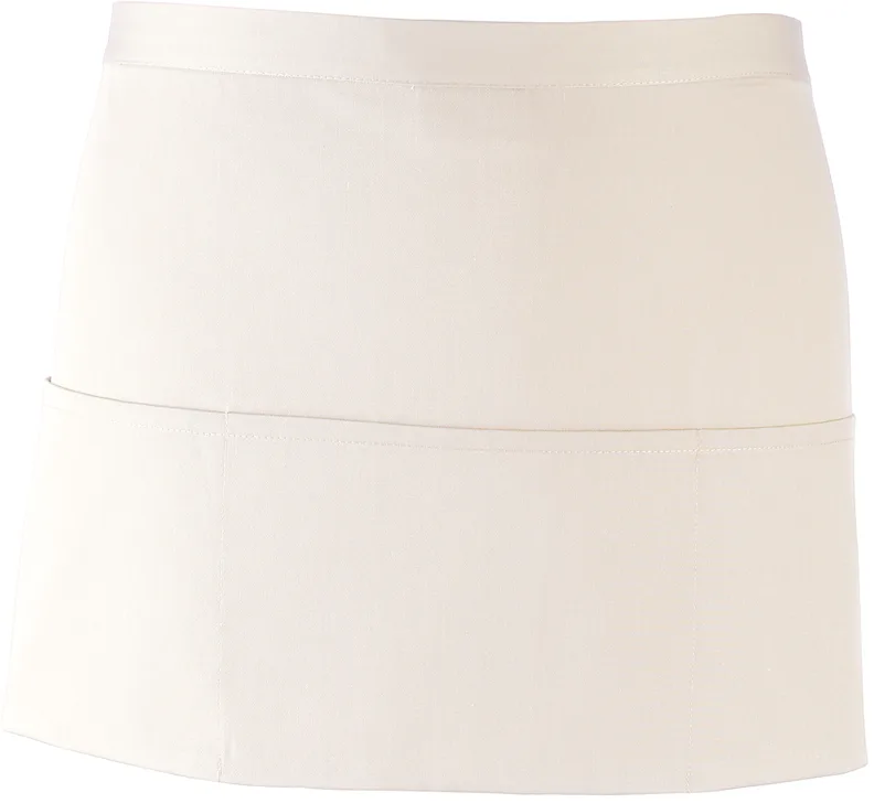 PS_PR155_WHITE - Hidalgo-werbeartikel Heupschort met 3 zakken "colours", white — productfoto 15