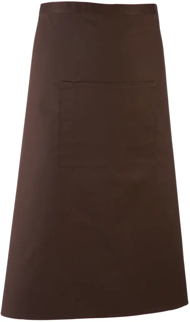 PS_PR158_BROWN - Hidalgo-werbeartikel Ober schort "colours", brown — productfoto 4