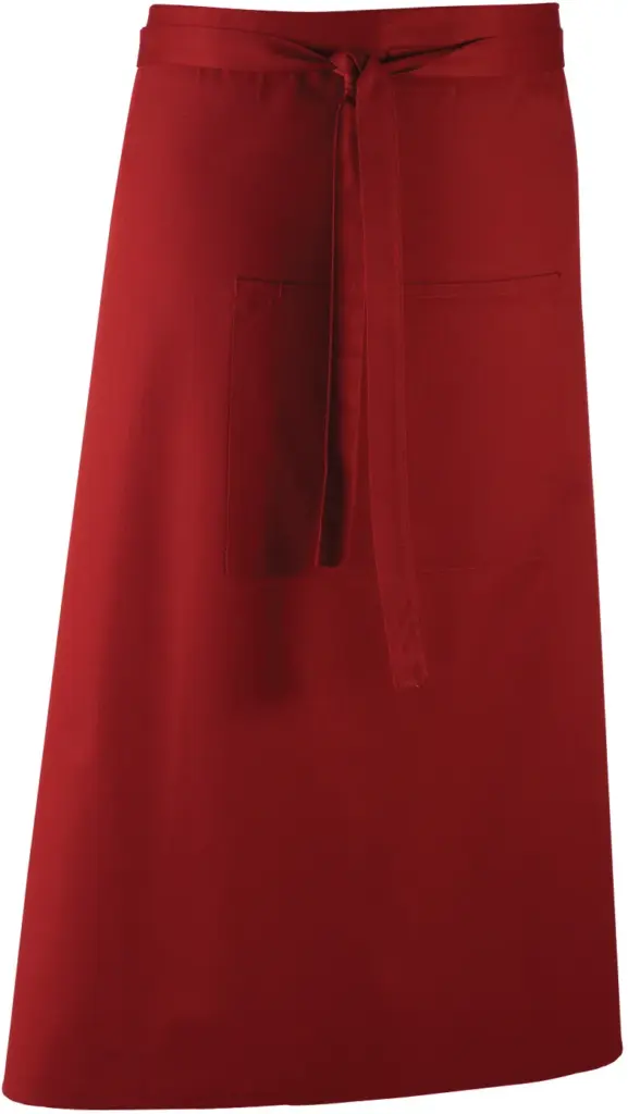 PS_PR158_BURGUNDY - Hidalgo-werbeartikel Ober schort "colours", burgundy — productfoto 5