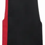 Tweekleurig schort, black / red — productfoto 8