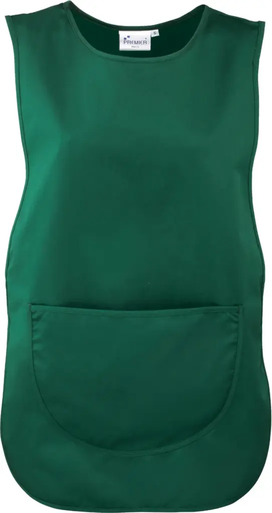 Tabard met zak "Colours", bottle green — productfoto 5