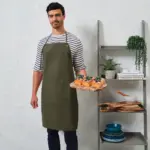 Artisan's Choice canvas schort met zak — productfoto 2