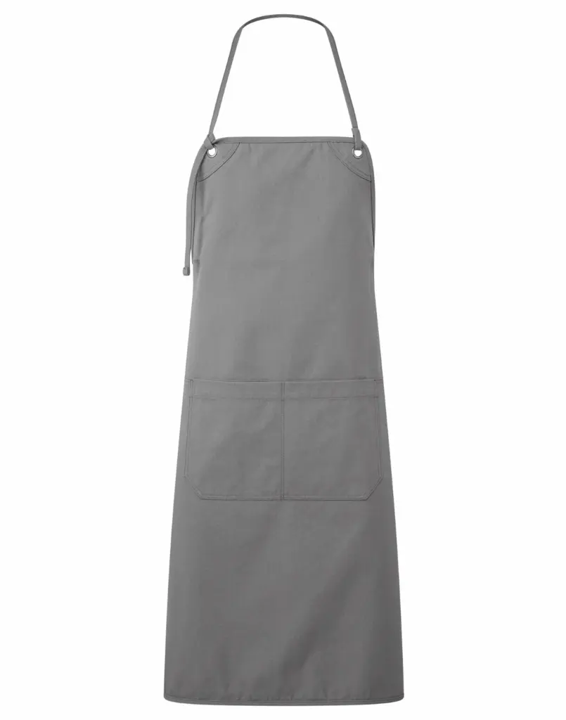 PS_PR181_DARKGREY - Hidalgo-werbeartikel Artisan's Choice canvas schort met zak, dark grey — productfoto 5