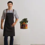 Schort met gekruiste rugbanden CLIP 'N' CLASP — productfoto 3