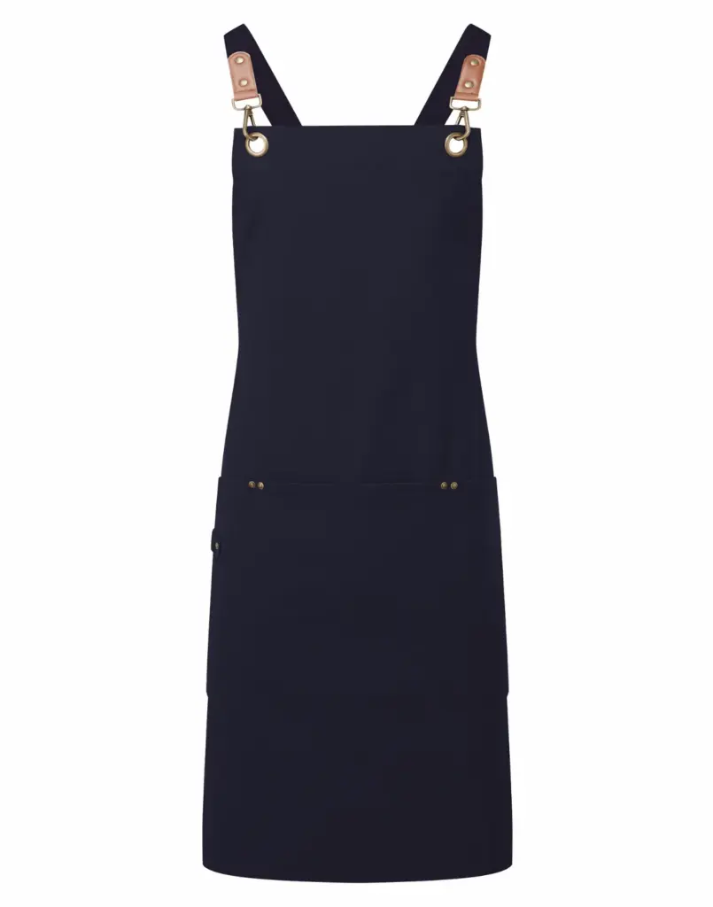 PS_PR182_NAVY - Hidalgo-werbeartikel Schort met gekruiste rugbanden CLIP 'N' CLASP, navy — productfoto 7