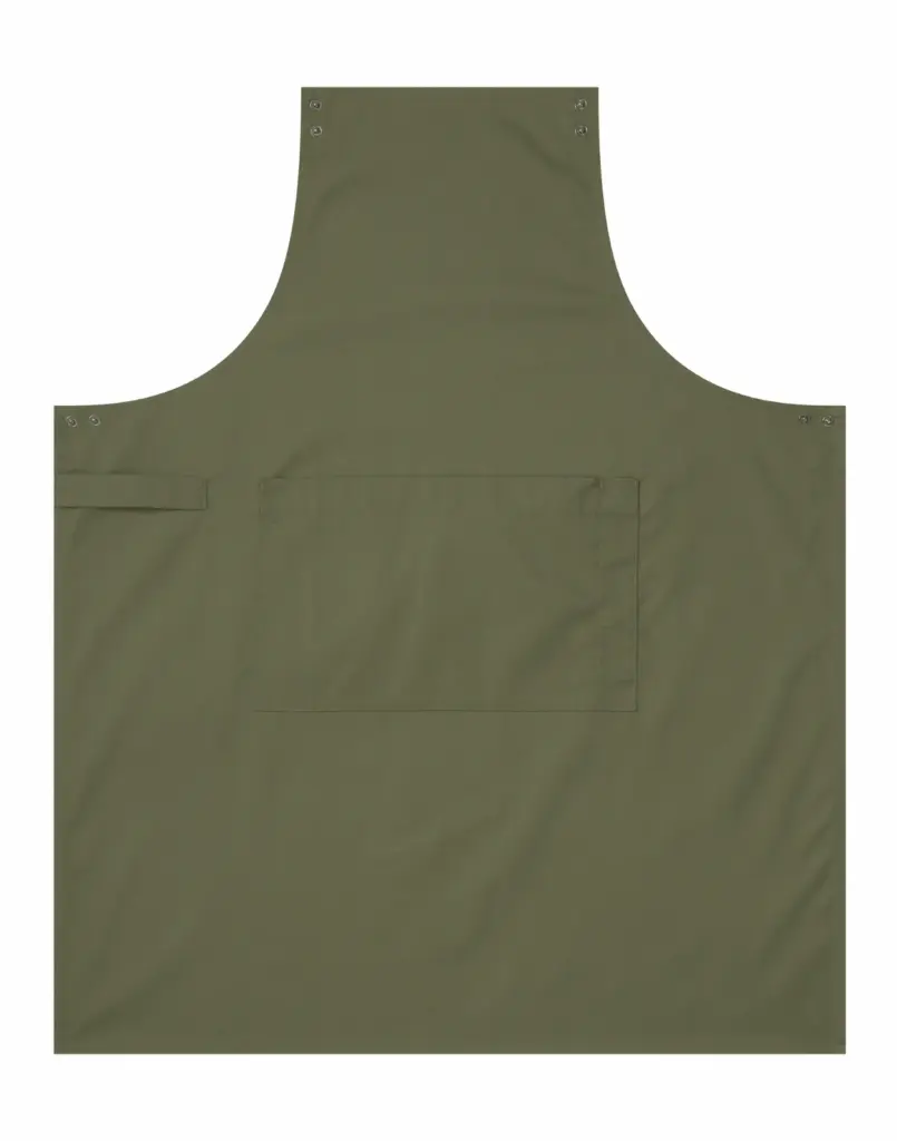 PS_PR190-FF_OLIVE - Hidalgo-werbeartikel Swap & Pop schort zonder riempjes, olive — productfoto 9