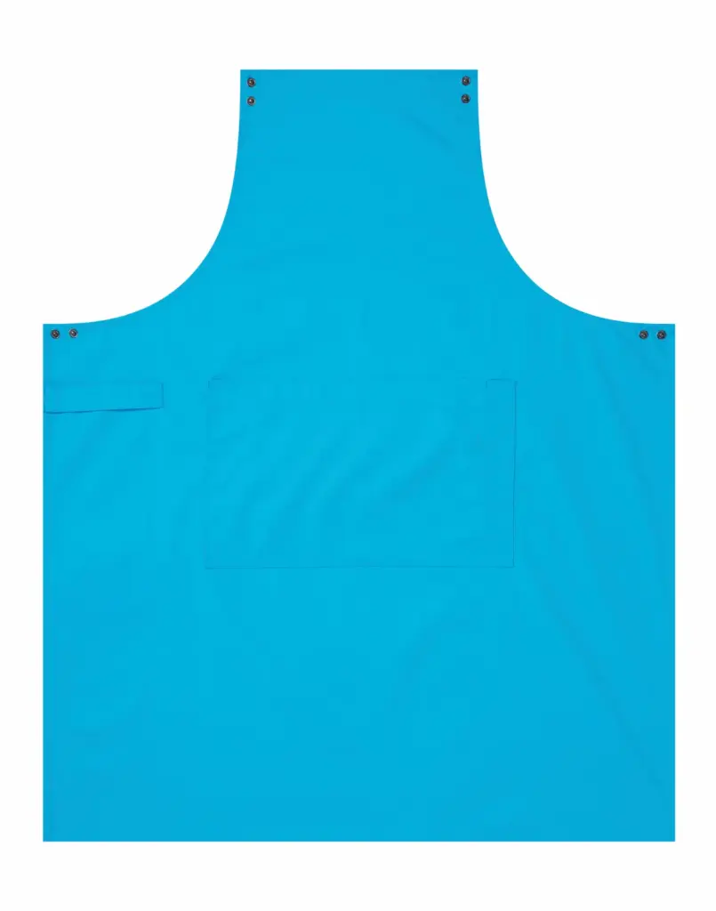PS_PR190-FF_TURQUOISE - Hidalgo-werbeartikel Swap & Pop schort zonder riempjes, turquoise — productfoto 12