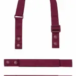 Schort riempjes, burgundy — productfoto 5