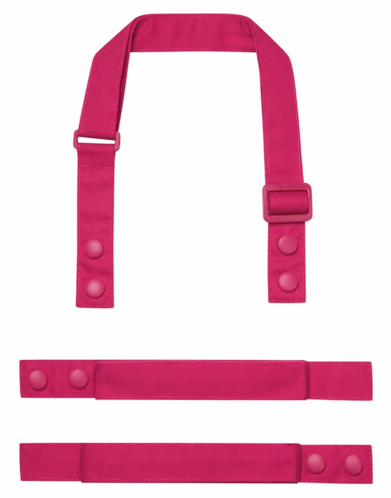 Schort riempjes, hot pink — productfoto 8